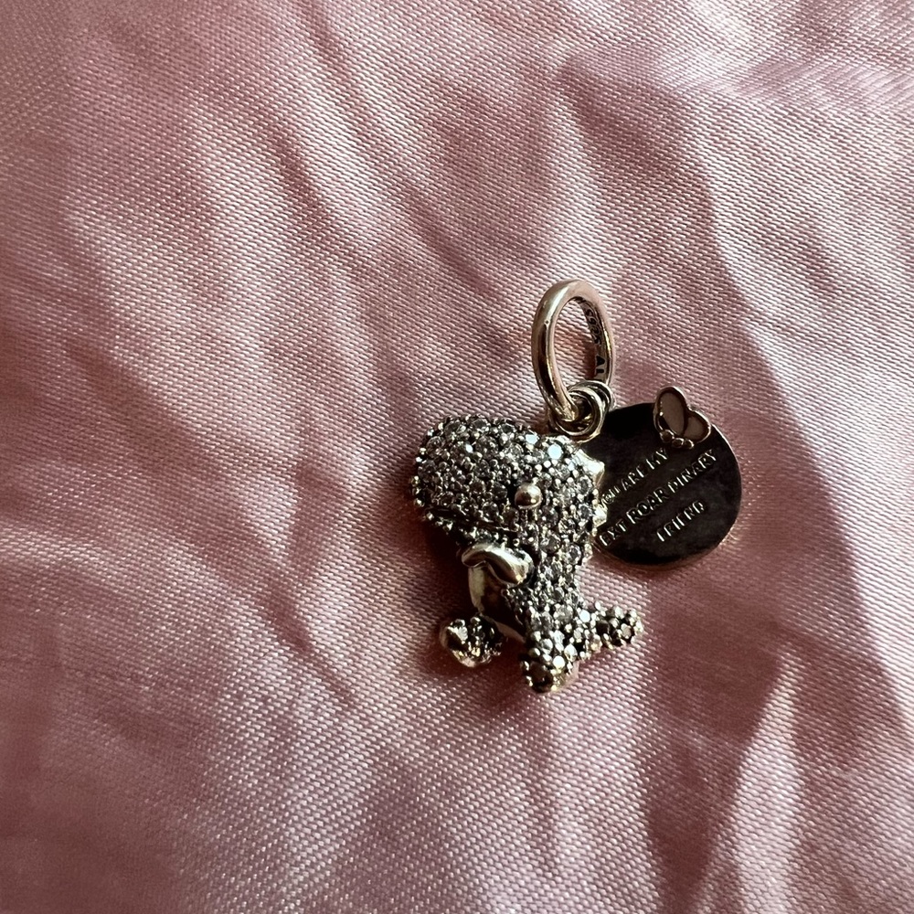 PANDORA - PAVE DINOSAUR DANGLE